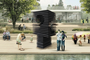 interpretacja przestrzenna znaku graficznego / Marta Curyło / 2019