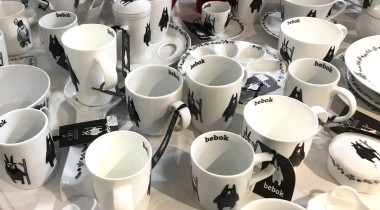 projekt wzoru graficznego i filiżanki Porcelana Bogucice