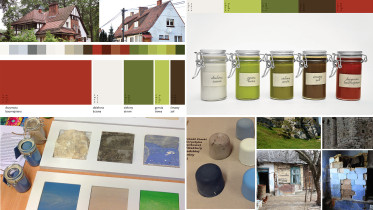 projekt kolorystyki wybranego regionu