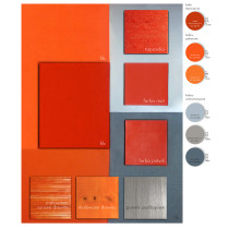 Kolor Roku. Analiza kolorystyki i wykończenia dowolnej grupy produktów materiałów