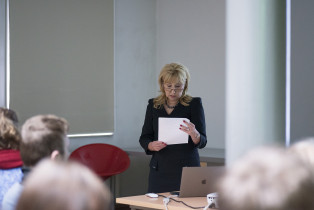 prof. Ewa Skorupa – wykład, fot. A. Lorenc