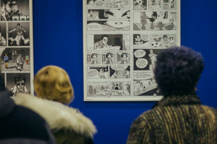 Wernisaż wystawy w kinie Kosmos