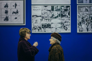 Wernisaż wystawy w kinie Kosmos