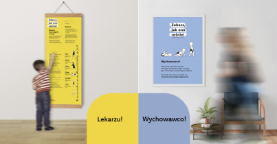 Projekt tożsamości wizualnej kampanii promującej wczesne wspomaganie rozwoju dzieci, Weronika Karska, 2022