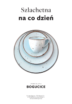 Projekt tożsamości wizualnej dla Porcelany Bogucice, Magdalena Giertuga, 2022