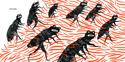 WYRÓŻNIENIE JURY DZIECI: Kseniya Vysotskaya – Szły pchły