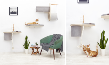 Projekt  przestrzeni dla kotów dla producenta Cosy&Dozy | Karolina Hołdys, Joanna Pastusińska