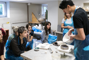 Thinking Through Material Workshop, fot. M. Jędrzejowski