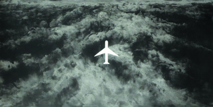 Chmura Niewiedzy, akwatinta, 2024