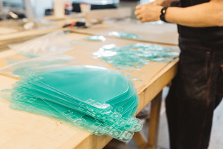 ASP Katowice – robimy przyłbice