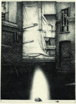 Bez adresu XIVa, akwaforta, 1995