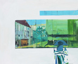 Maria Bąk (II rok/GW), Powrót 3, olej na płótnie, 120 x 100 cm, 2020