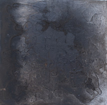 Bogna Bartkowiak (III rok/GW), Struktura III, technika mieszana na płótnie, 30 x 30 cm, 2020