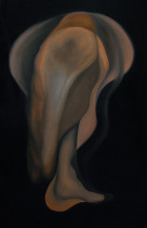 Marcela Gawęda (II rok/GW), Defekt III, olej na płótnie, 100 x 65 cm, 2020