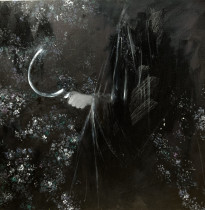 Natalia Szwed (III rok/GW), Północnica, olej na płótnie, 90 x 90 cm, 2019