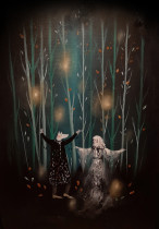 Natalia Szwed (III rok/GW), Taniec, olej na płótnie, 50 x 70 cm, 2020