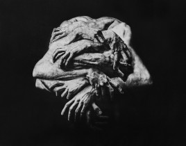 Mateusz Patrzyk De Oliveira, "Shell", druk wklęsły, 70x90cm