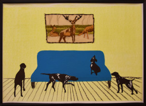 Kinga Nycz 'Polowanie", kolaż