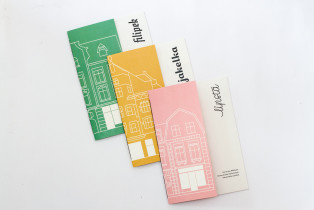 Weronika Mehr, “Lettering of the Mikołów. A set of typefaces based on Mikolov's street signs”.