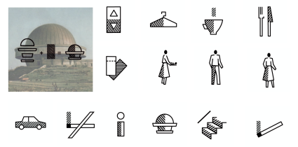 Zestaw znaków dla Śląskiego Planetarium, Julia Piwowarska, 2020