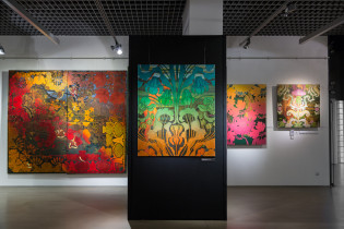 Wystawa w Galerii Obok w Tychach, grudzień 2015