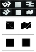 ilustracja znaczenia pojęć, modele tekturowe