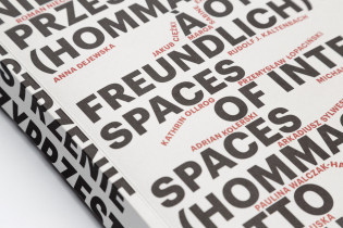 Przestrzenie międzyprzestrzeni (Hommage à Otto Freundlich) – projekt graficzny Anna Kopaczewska