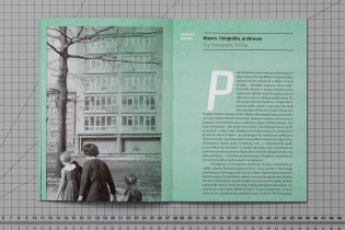 projekt publikacji Barbary Kubskiej "Miasto, fotografia, archiwum"