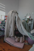 Kinga Molińska, Namiot, projekt we współpracy z siostrą