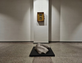 "Wyznanie" (akryl) - Muz. Archidiecezjalne w Katowicach, 2024.