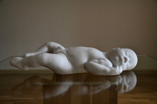 "Modlitwa" - Galeria Na Zamku, Zamek Piastowski w Raciborzu 2017.