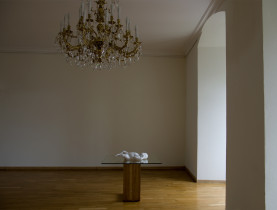 "Modlitwa" - Galeria Na Zamku, Zamek Piastowski w Raciborzu 2017.