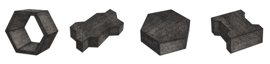 bez tytułu (moduł 01-04) | intaglio | 2016