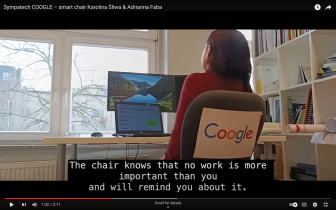 Sympatech Coogle – smart chair Karolina Śliwa & Adrianna faba