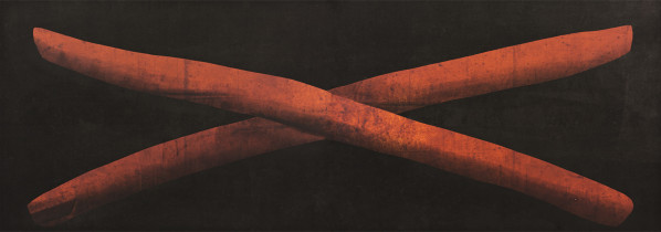 Olga Pałka-Ślaska, „M-38”, druk wklęsły, 2015