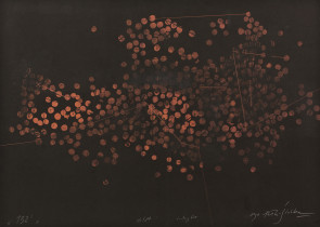 Olga Pałka-Ślaska, „132”, druk wklęsły, 2015