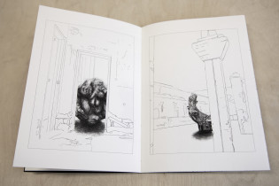 Maciej Budziński, zin ilustracyjny, fragment.