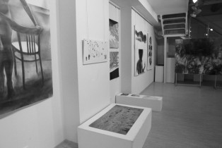 Fragment wystawy pracowni