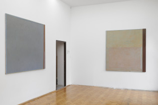 Widok wystawy: Małgorzata Widomska, Siebie samej nie jestem głodna, Galeria Śmierć Człowieka, Warszawa (fot. Adam Gut)