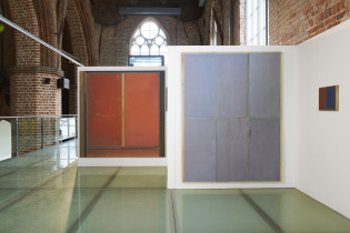 Widok wystawy: Małgorzata Widomska, Było i już będzie, Galeria El, Elbląg (fot. Adam Gut)