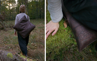 For/rest - mobilne siedzisko do praktykowania kąpieli leśnych (zwycięski projekt w konkursie Mazda Design Experience 2020/2021)