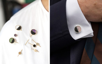 P&oacute;ł na p&oacute;ł - kolekcja biżuterii (wsp&oacute;łpraca: Pracownia Brokat)