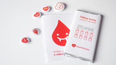 Projekt materiał&oacute;w dla krwiodawc&oacute;w (wsp&oacute;łpraca: og&oacute;lnopolska akcja Wampiriada)