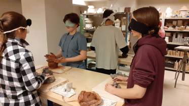 Dotyk - ćwiczenie haptyczne, 2021