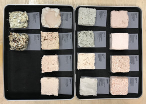 Eksperymenty materiałowe - Hanna Harkawy - pr&oacute;bki materiał&oacute;w