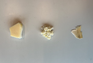 Proces przetwarzania materiału poprodukcyjnego  - pianki tapicerskiej - Dominika Żarecka II rok