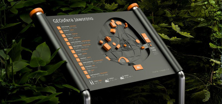 Sara Bańkowska, temat pracy: Projekt inkluzywnych element&oacute;w systemu informacji dla Geosfery w Jaworznie.