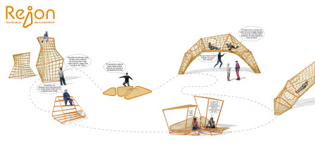 Filip Tomczak, temat pracy: Elementy do zagospodarowania przestrzeni zewnętrznej do spędzania czasu na świeżym powietrzu.