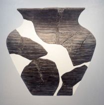 Waza, olej na płótnie, 150 x 150 cm, 2015