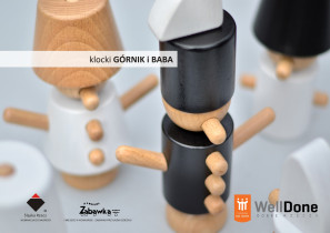 Klocki GÓRNIK i BABA dla WellDone. Nominacja do nagrody Śląska Rzecz 2014